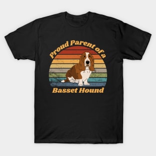 Proud Parent of a Basset Hound T-Shirt